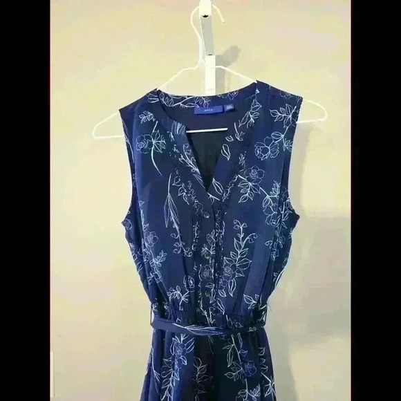 APT 9 Floral Print Sleeveless Dress PXS - Picture 2 of 5